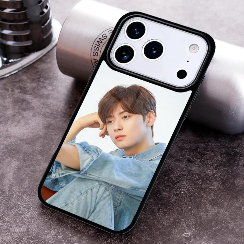 Cha Eun Woo TV True Beauty Kpop Phone Case For iPhone 17 16 15 14 13 12 11 Pro Max Plus 17Air Soft Silicone Cover