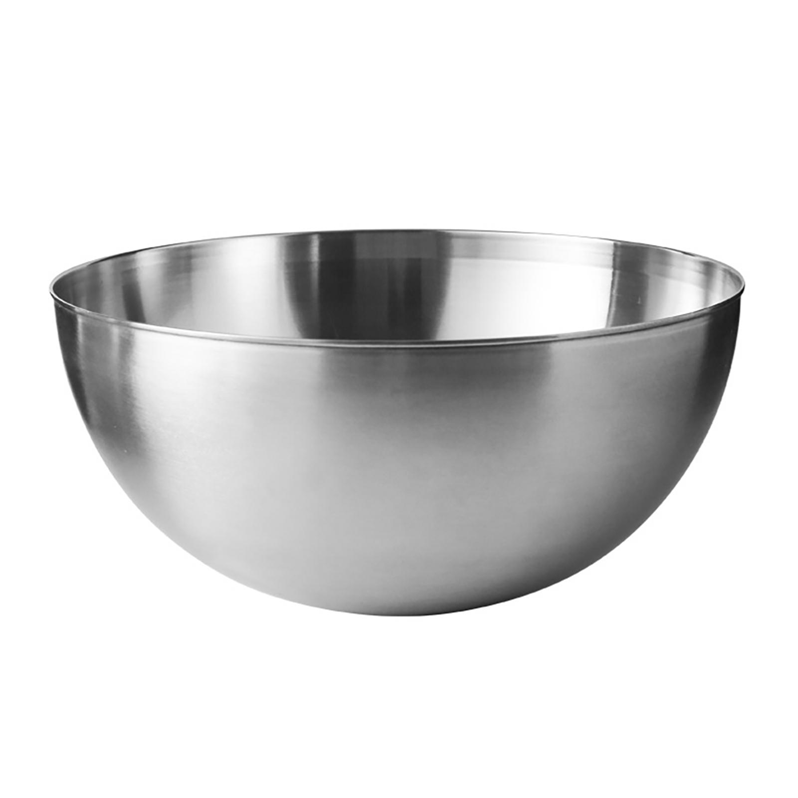 

Thickened Egg Mixing Bowls Rust proof Large Capacity 304 Stainless Steel Salad Bowls Kitchen Baking Cooking Accessories 12CM