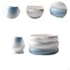 Japanisches Matcha Tee-Set, Kit mit Schale, Besenhalter, Elegantes Set