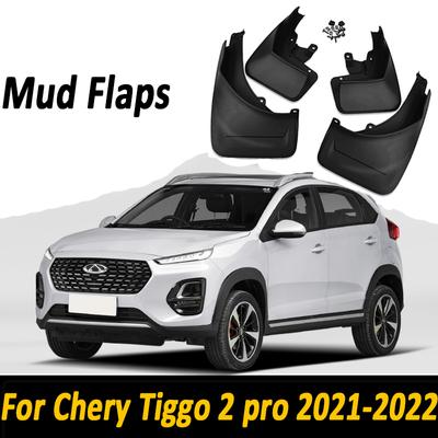 Pro Chery Tiggo 2pro 2022 4ks Blatníky Zástěrka Blatníky Přední zadní blatník Auto Styline Auto