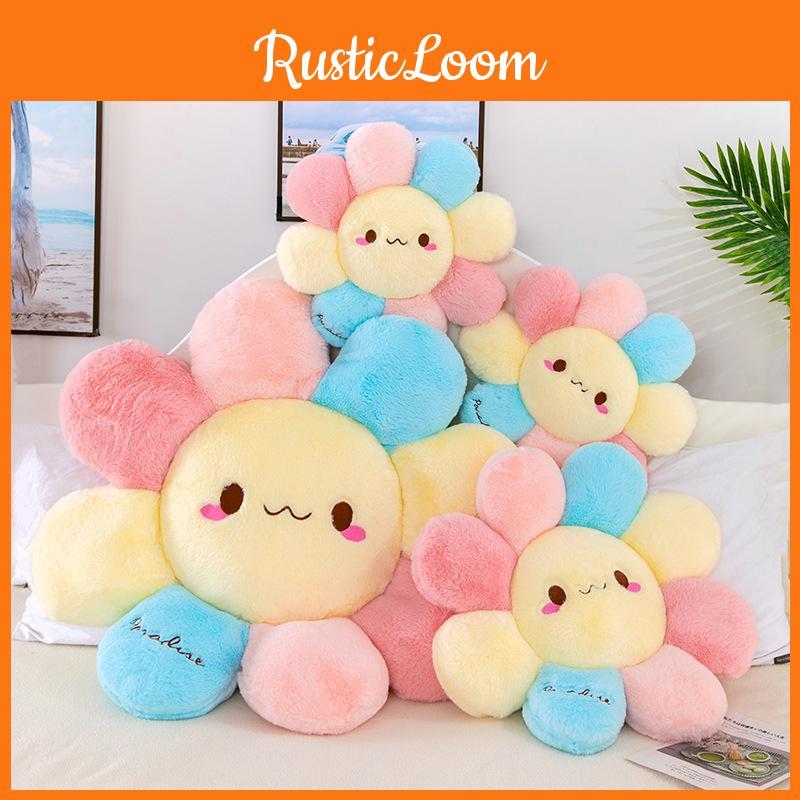Pattern Daisy Plush Toy Cushions Cute Flower Office Backrest Home Decor Gifts