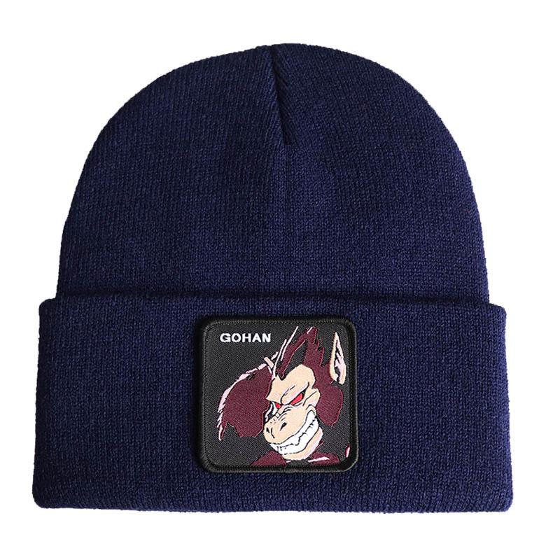 Anime merchandise cartoon Dragon Ball Son Gohan SON GOHAN Knitted hat, woolen hat, hip-hop ski pullover hat