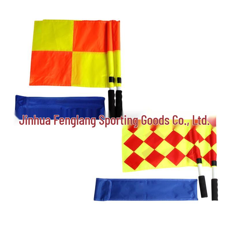Football Corner and Hand Signal Flags for Referees and Linesmen