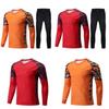 Uniforme de Gardien de Football pour Enfants avec Tissu Polyester pour Jeu d'Été et Entraînement