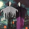 Halloween Witches Skeletons Specter Horror Themed Hanging Specter Props Party Supplies For Halloween Yard Decoration
