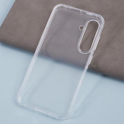 For Samsung Galaxy S25 Transparent TPU Cover Phone Case Airbag Protection (Big Rear Lens Hole)
