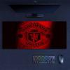 Red Devils Mouse Pad, Large Gaming Desk Mat, Non-slip XXL Mousepad for Laptop & Tablet, Mini PC Playmat with Stitched Edges