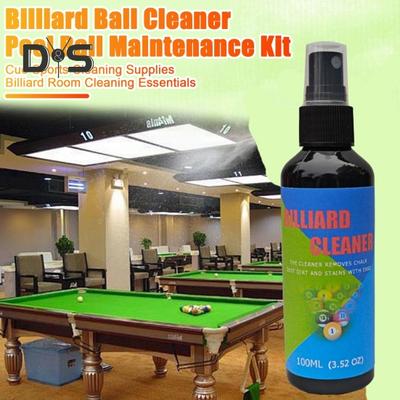 Bilardo Topu Temizleyici Sprey Kompakt Taşınabilir Kullanımı Kolay Geniş Uygulama Bilardo Topları Parlatma Sprey Temizleme Aracı
