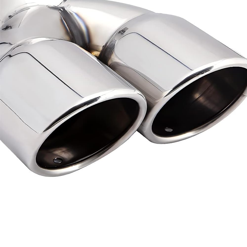 srasakan Car Muffler Cutter, Downward Type, 2 Pieces, Diameter 2.5