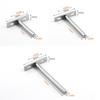 1PCS 3"4"5" Folding Shelf Support Bracket Hidden Floating Wall Shelf Support Brackets for Heavy Duty Bracket