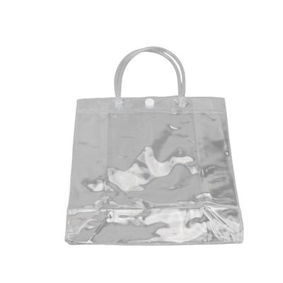 Clear Gift Bags with Handles PVC Reusable Transparent Party Favor Bags for Wedding Shopping Baby Shower Birthday
