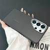 Full Protect Carbon Fiber Pattern Invisible Magnetic Phone Case for Samsung S2 S24 S23 S26 Ultra Series Wireless Charging Cover