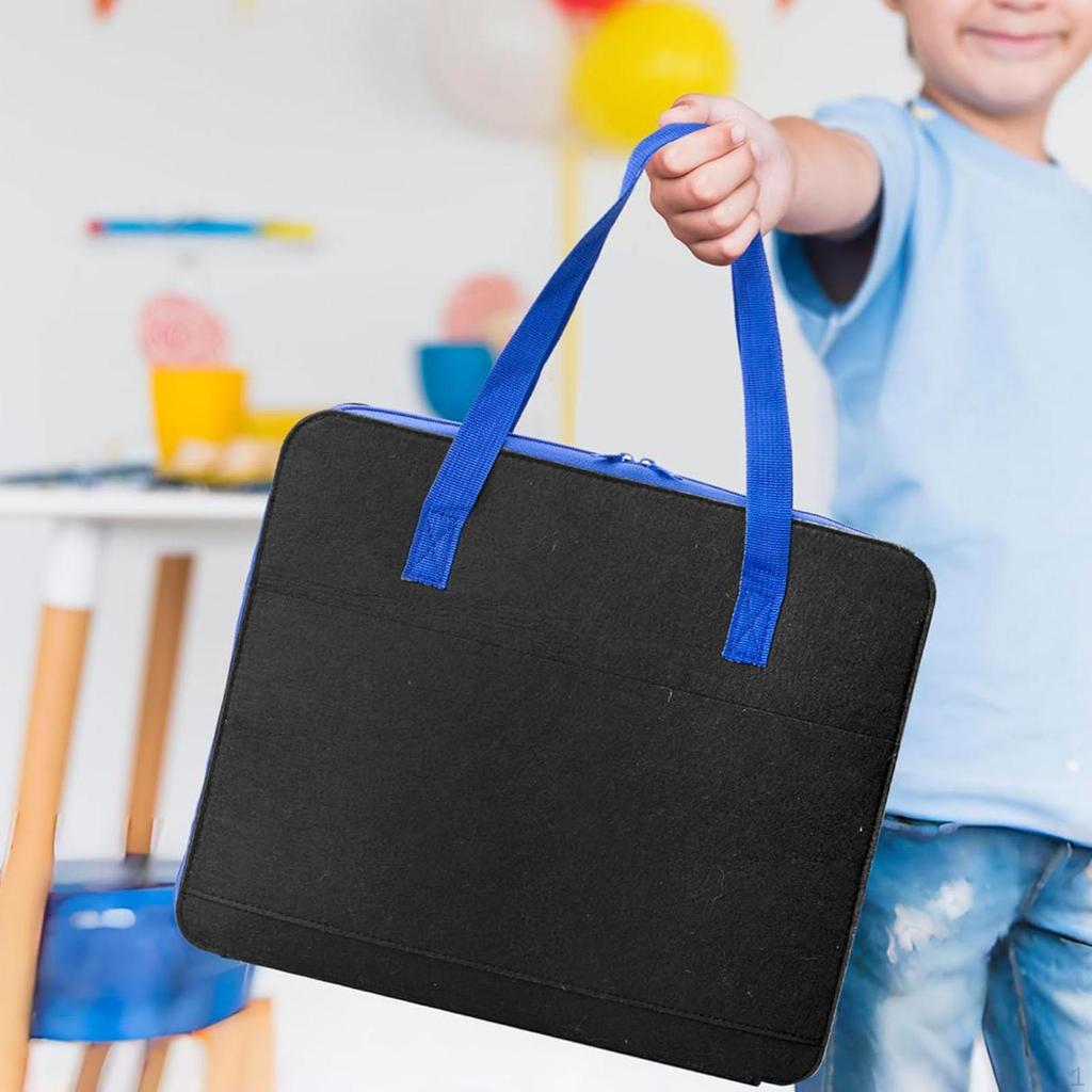 Organizer Case for Toy Cars with 52 Slots Felt Carrier Travel