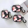Case For Airpods Pro 2 Pro3 1 3 4 Pro2 Earphone Cases Cover Pink Hibiscus Flower