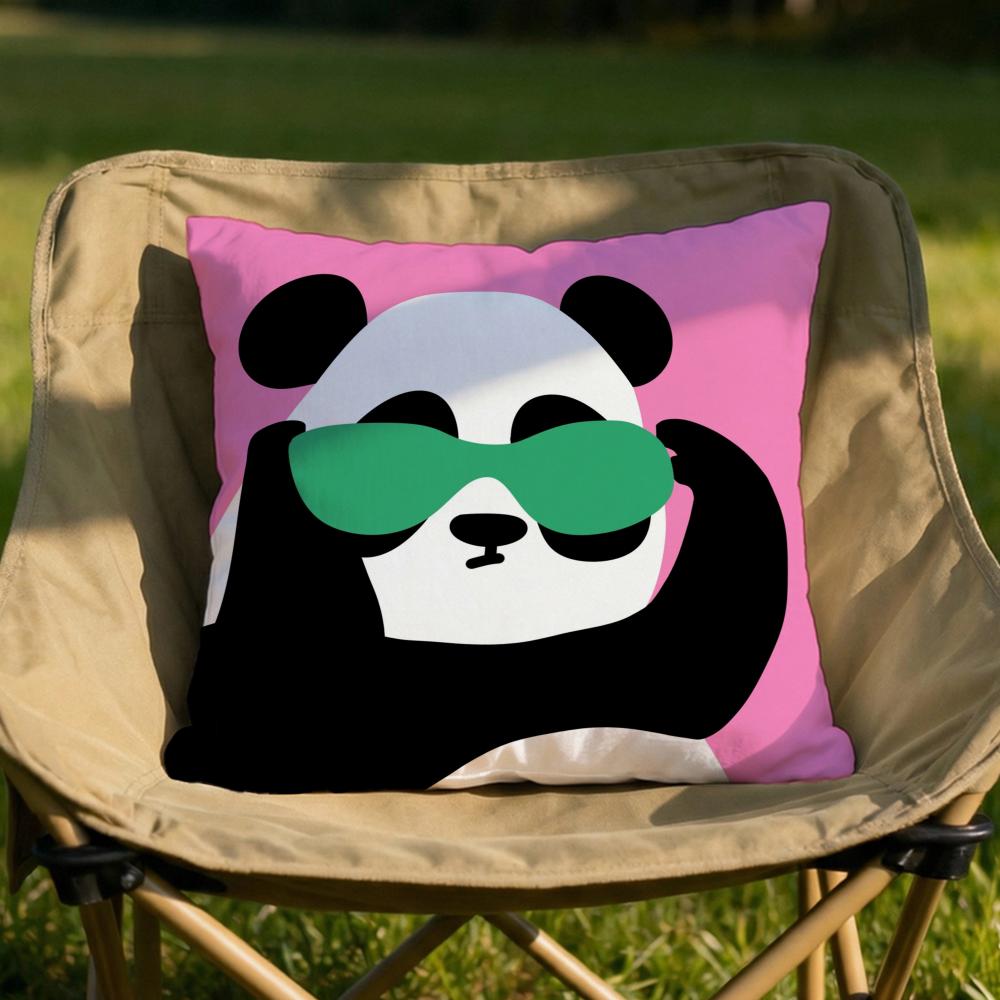 Cartoon Animal Cute Cushion Cover Soft Reversible Durable Pillow Cover MultiScene Use for Home Car Daily Comfort