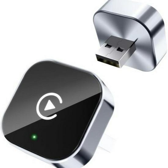 New 2-in-1 Wireless Android Auto & CarPlay Adapter Box