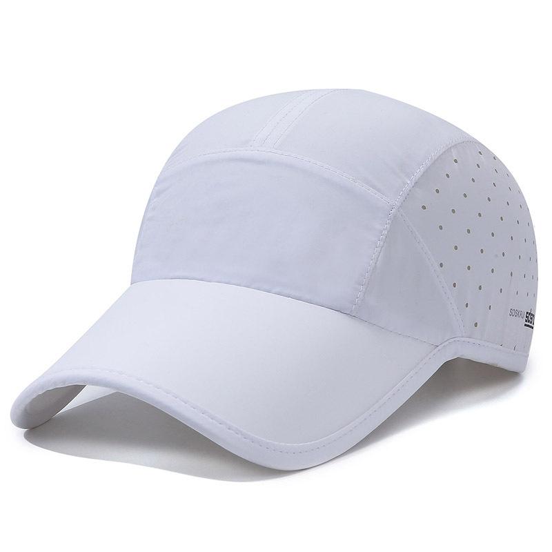Outdoor Sport Quick Dry Waterproof Breathable Baseball Cap Summer For Men Women Fashion Adjustable Snapback Thin Sun Shade Hat