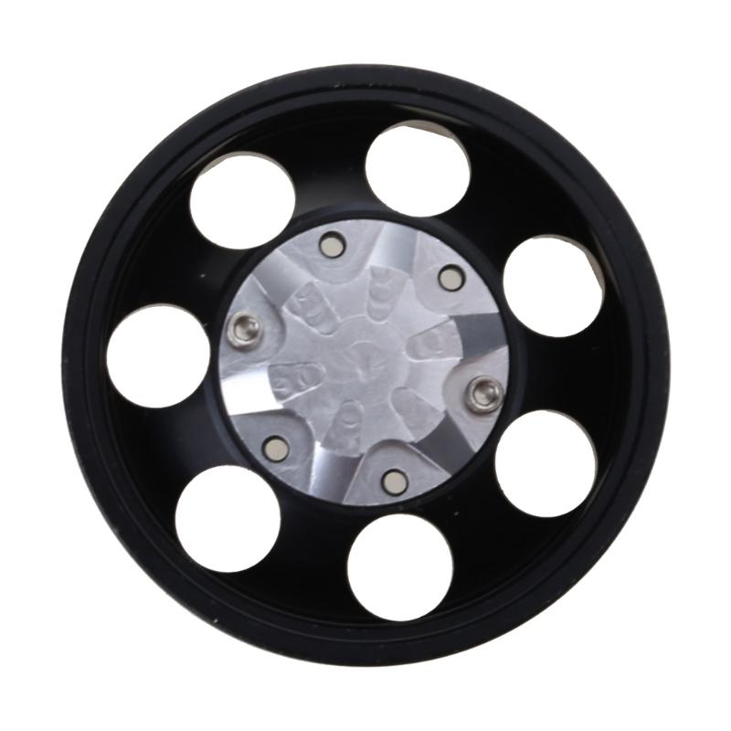 1Set/2Pieces RC Front heel for Rim Aluminum Alloy Beadlock heel Hub Heavy Duty Bearing Spare Part for 1:14 Tamiya ac