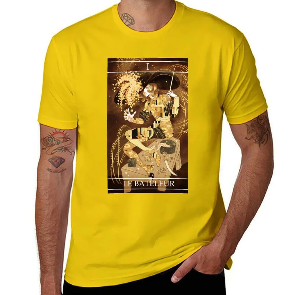 Tarot card 1 TShirt Aesthetic clothing baggy shirts tees mens t shirt