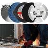 Home Renovation Cutting Tools 7Pcs 3-inch Angle Grinder Disc Set for Metal Wood Tile, Resin/Steel Grinding Precision Groove Wheel with 10mm Arbor Mini