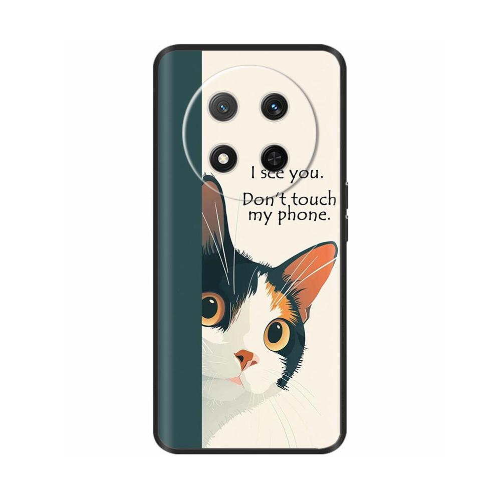 For Honor X9C Case Magic 7 Lite Cartoon Soft Liquid Silicone Phone Casing For Honor Magic7 Lite HonorX9C Protection Back Cover