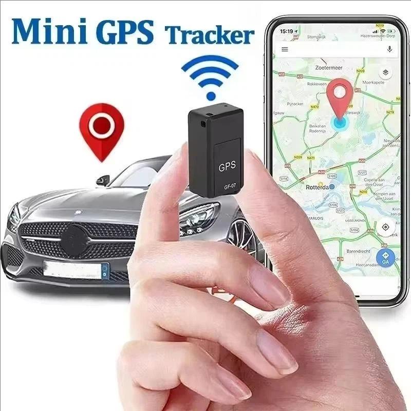 Gf07 Mini Gps Tracker Real Time Location Tracking Magnetic Design For Car Luggage Pets Kids Anti Lost Monitoring