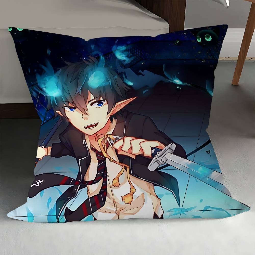 Anime Blue Exorcist Personalized Pillow Cover Kids Bedroom Wild Party Decor Pillowcase Kid Birthday Shower Gift