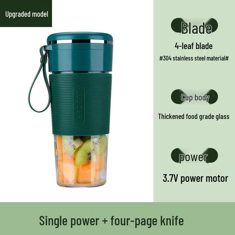 USB Rechargeable Portable Automatic Mini Juicer for Home Use