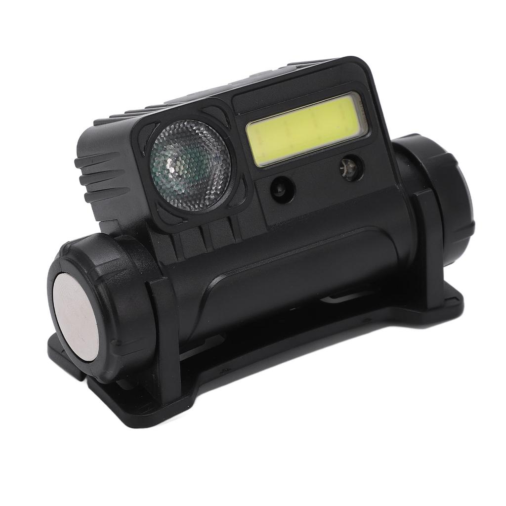 Sensing Head Lamp IPX4 Waterproof Magnet USB Charging Induction Head Light with 6 Gears for Camping Hiking Running