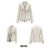Women's PU Leather Jacket: Spring/Autumn Fashion, Slim Fit, Sizes S-4XL - Casual Style
