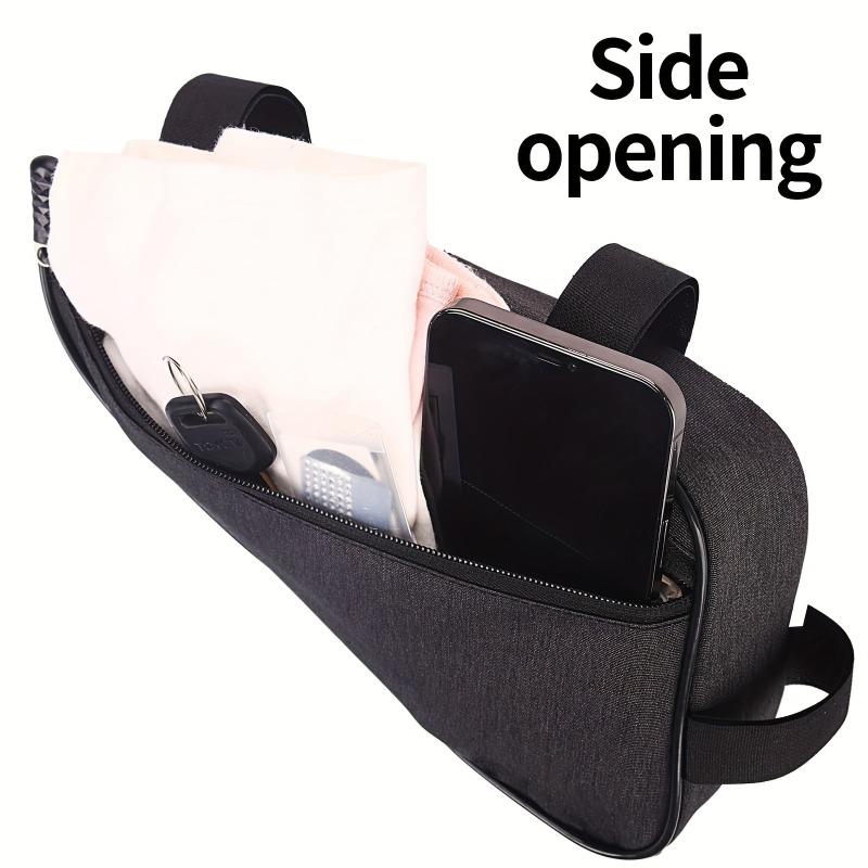 Bicycle Triangle Bag Bicycle Front Frame Handlebar Storage Bag Durable Cycling Bags Outdoor Bike Parts Bicycle Accessories
