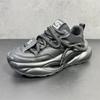 Chunky Sneakers Mens Womens Designer Hollow Sole Running Shoes Fashion Casual Leather Mesh Upper Height Increased Platform Shoes