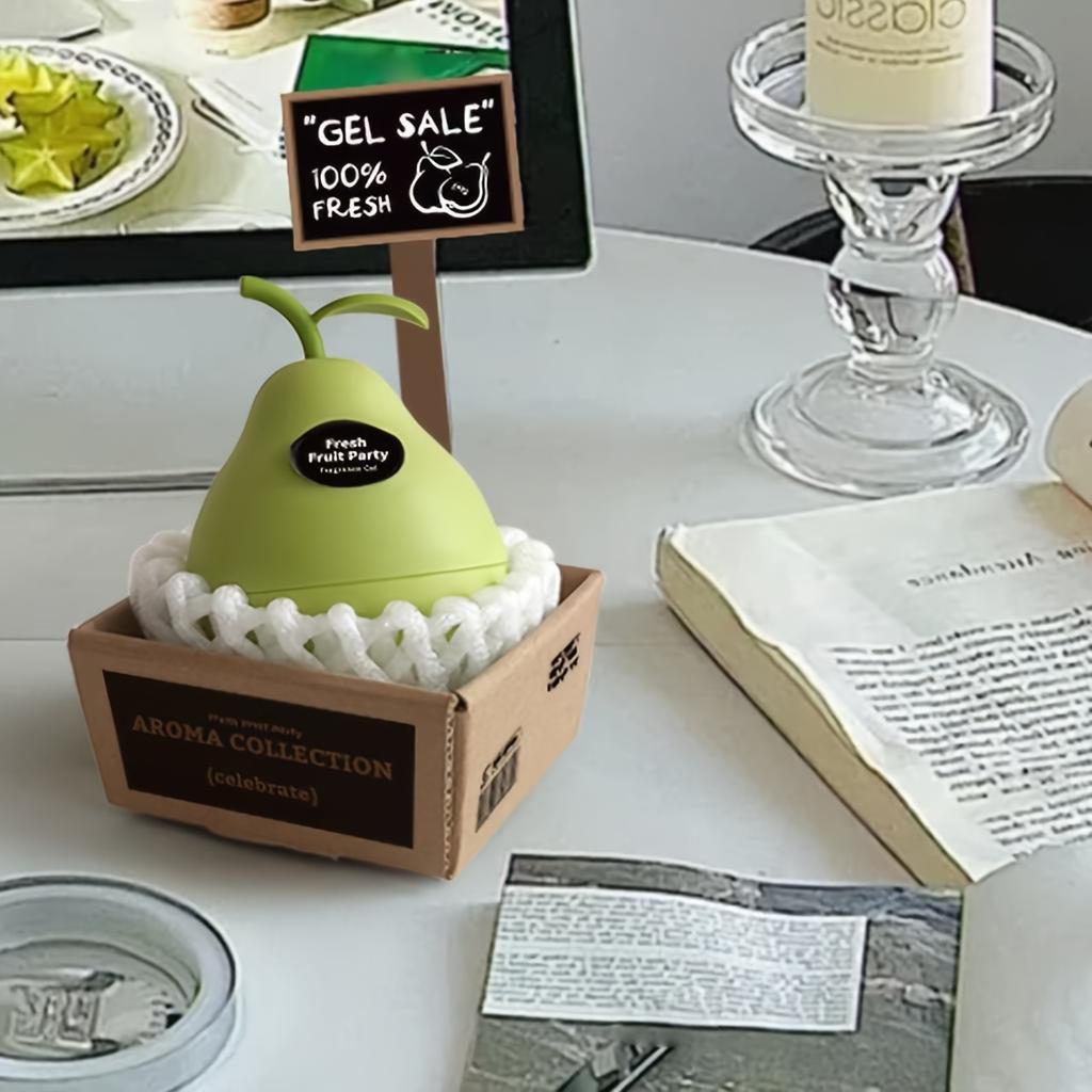 Fragrant Pear Fruit Car-mounted Aromatic Solid Car-based Fragrance Ornaments