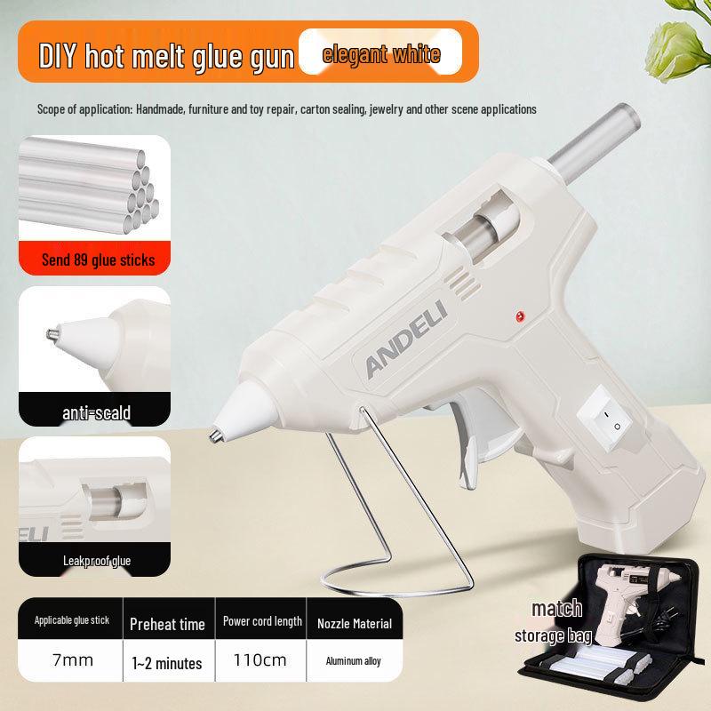 Kids' DIY Anti-Scald Multi-Function Hot Melt Glue Gun