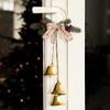 Pleasant Sound Christmas Bell With Bowknot Bell Ornament Christmas Tree Pendant  Party