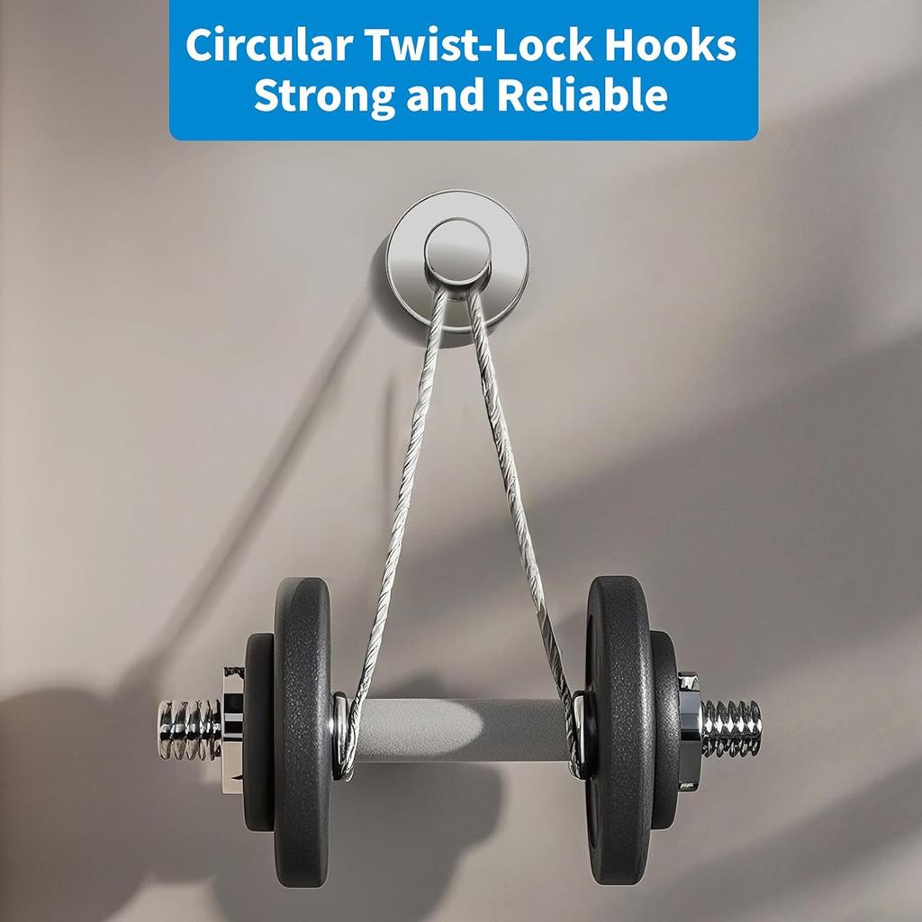 Suction Cup Hooks for Shower, Bathroom, Glass Window, Hanging Loofah, Towels, Coats, Robes, Kitchen and Door Hanger, Heavy-Duty Metal Hooks,