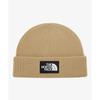 The North Face THE NORTH FACE NE3BR61D Big Logo Beanie DARK BEIGE 115935