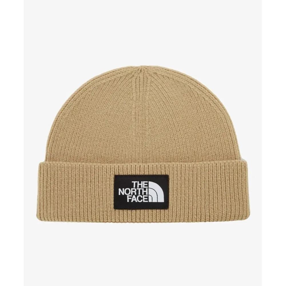 The North Face THE NORTH FACE NE3BR61D Big Logo Beanie DARK BEIGE 115935 DARK BEIGE
