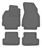 Veloursgraphit-Autofußmatten für: Renault Megane II Schrägheck (2002-2008)