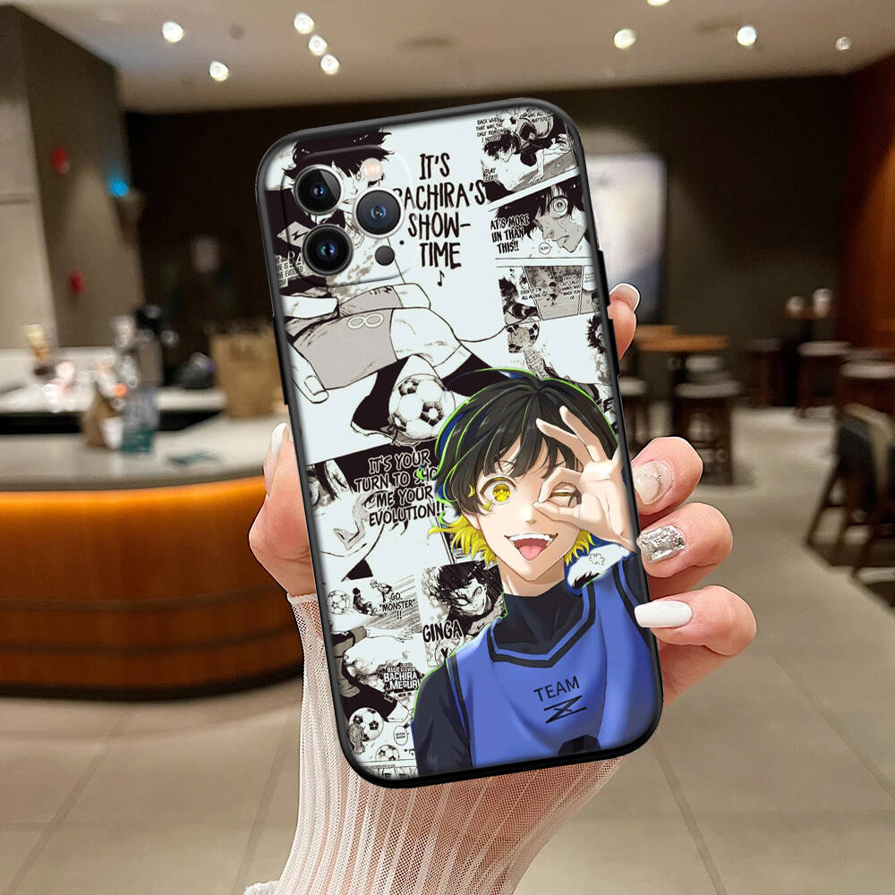 Blue Lock Phone Case for Xiaomi Poco C40 C51 C50 C55 C65 C71 C75 C85 F8 F7 F6 F5 F3 F2 X7 X6 X4 X3 M7 M6 M5 M4 M3 M2 Pro