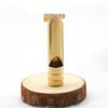 Brass Outdoor Survival Whistle: Bamboo Joint Keychain Pendant for Kids' Adventure