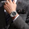 SANDA Business Men's Quartz Watch Large Dial Waterproof Calendar Night Light New Men's Quartz Watch