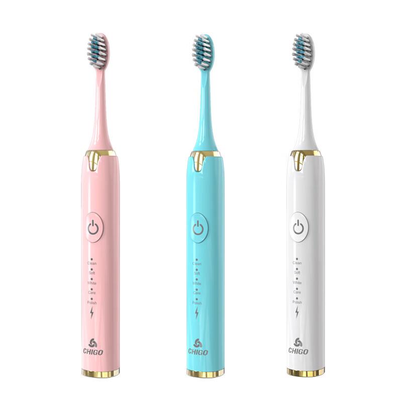 Zhigaop Rechargeable Sonic Electric Toothbrush