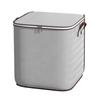 Gray Arrow Zippered Quilt & Clothes Storage Bag Organizer