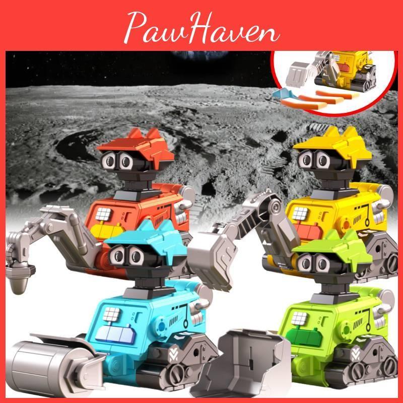 Engineering Toy Vehicle Kid Christmas Gift Puzzle Childrens Day Robot Space