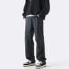 Men Side Zipper Waterproof Loose Cargo Pants Outdoor Casual Sport Straight Trousers Handsome Hiking Pants