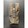 Used PRADA Nylon Tessuto Pouch Greige Cosmetic