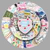 50 Motivational Spanish Stickers: Creative, Positive, Waterproof Slogans for Helmets, Cars, Journals, and Phones