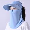 Sun Protection Cap For Women Summer Outdoor Uv Face Shield With Adjustable Fit