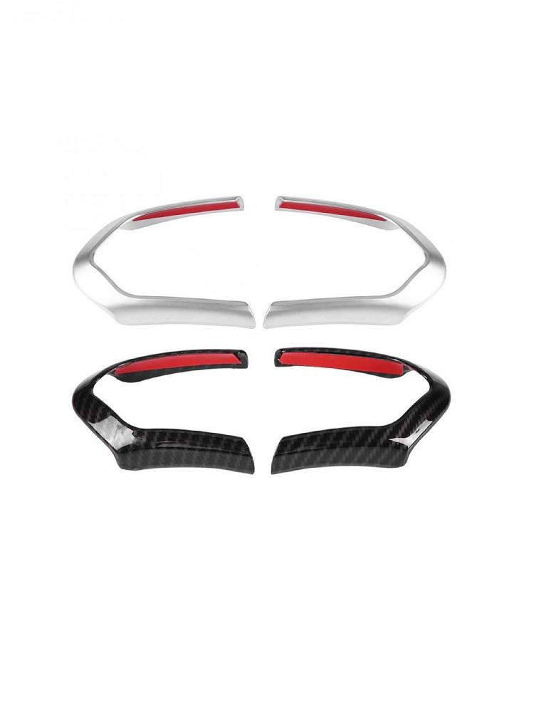For BMW F10 F20 F13 F15 F16 X5 X6 F30 1 2 3 4 5 6 Series M Sport Car Interior Steering Wheel Decoration Strip Frame Trim Sticker